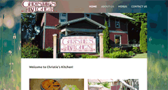 Desktop Screenshot of christies-kitchen.net